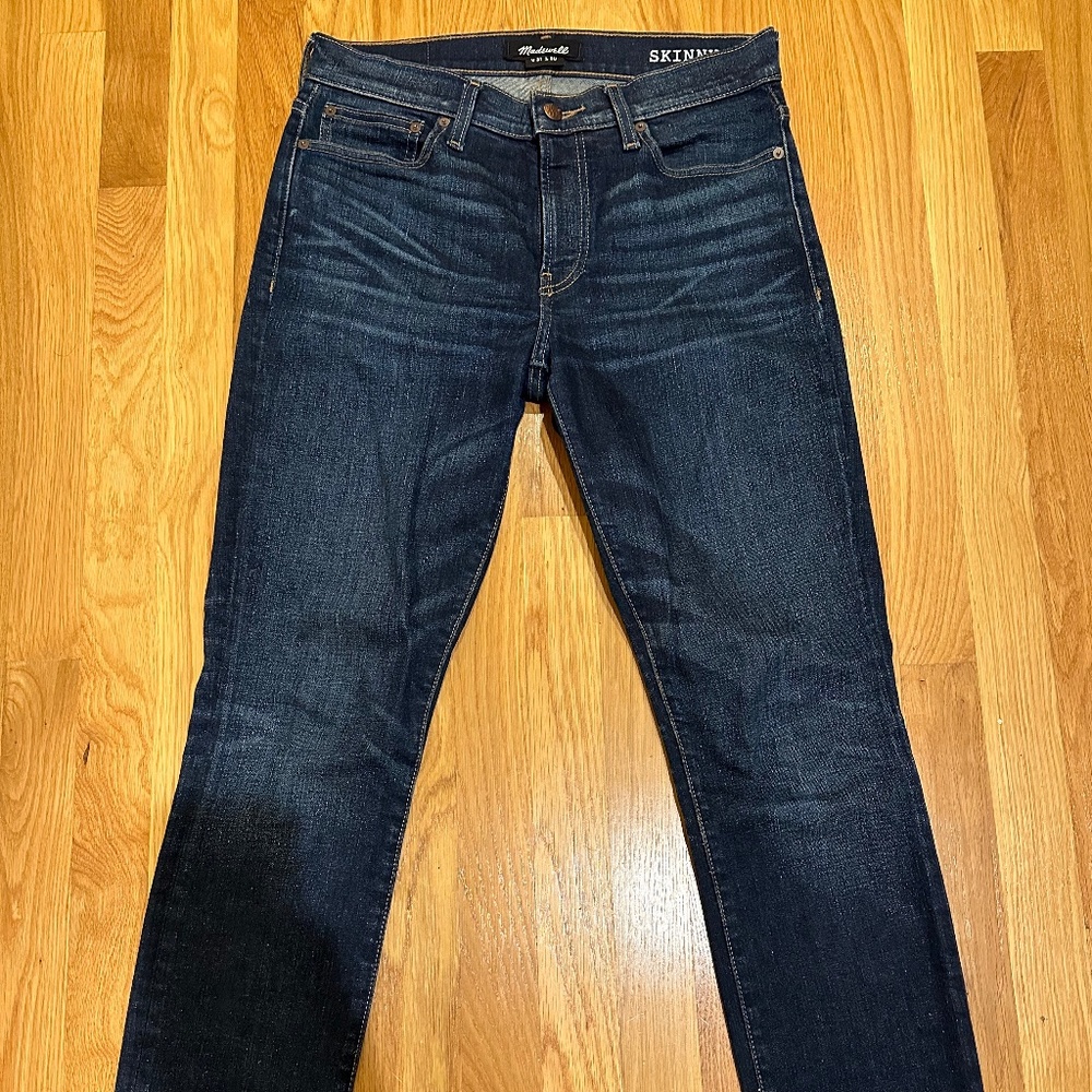 Madewell Skinny Jeans in Heney Wash